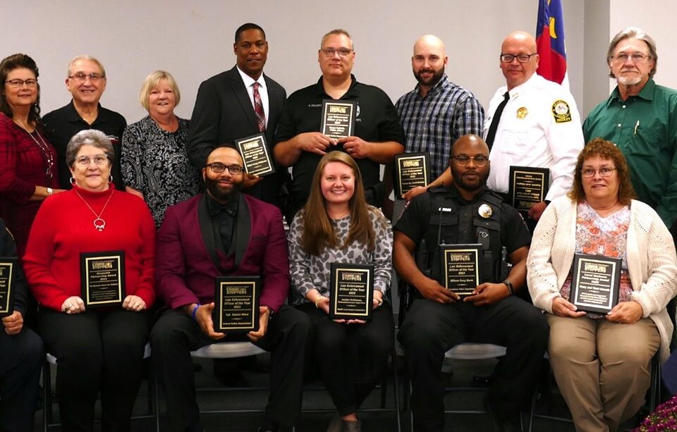 2023 Crimestoppers Banquet Award Recipients